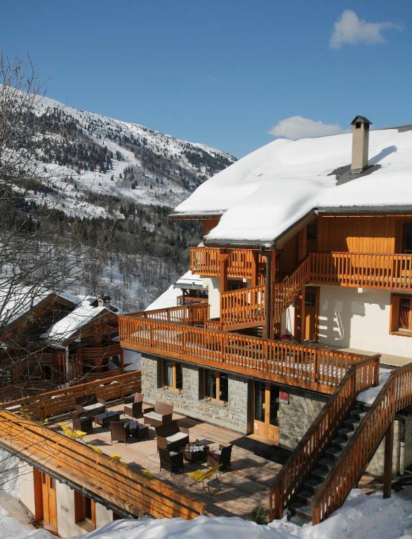Hôtel Eliova Le Génépi Méribel Exterior foto